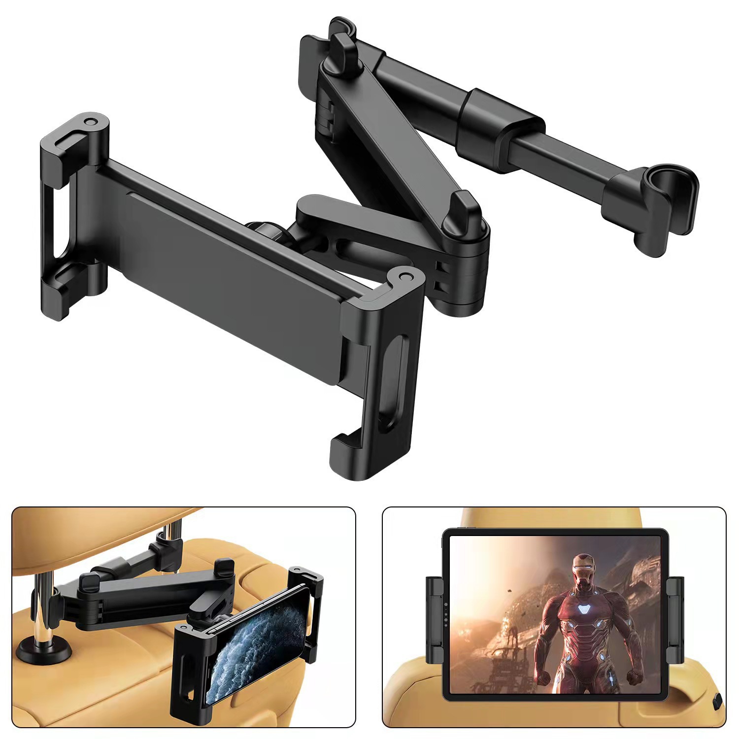 Car rear bracket creative lazy bracket new car rear pillow bracket rear seat mobile phone tablet bracket