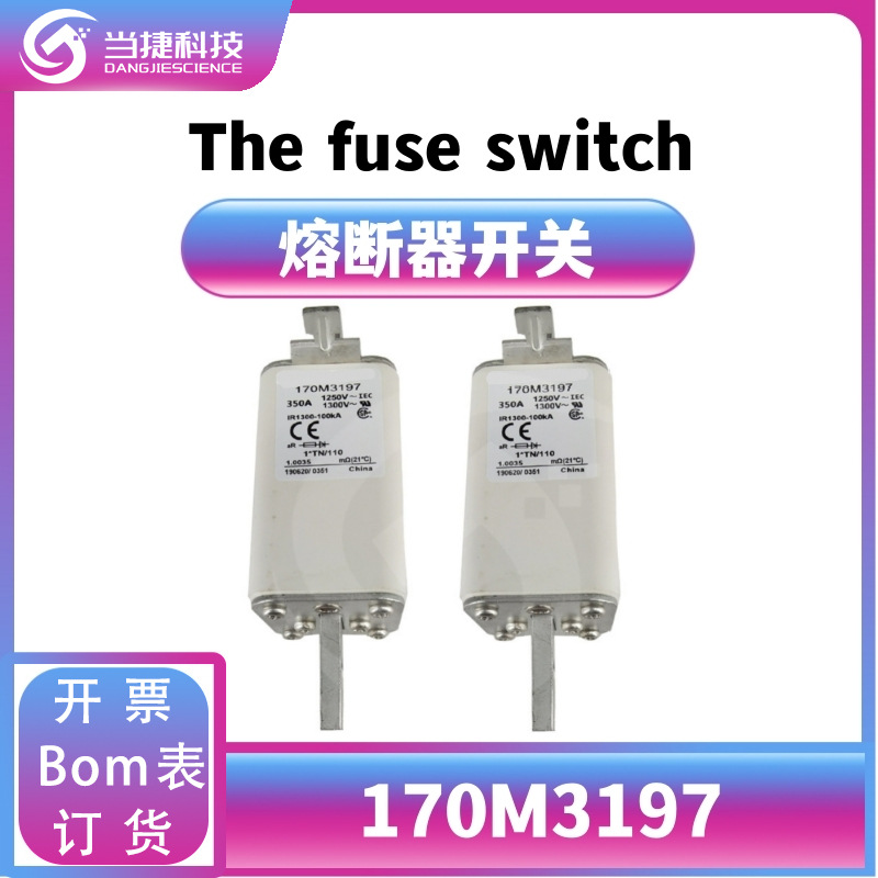 170M3197 全新模块快速熔断器 底座 170M3197微动开关 原装现货