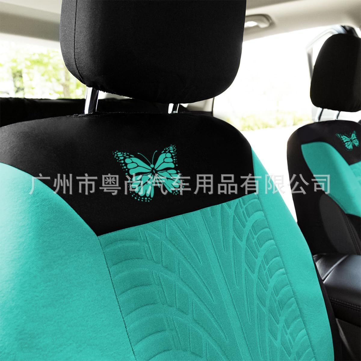 Car seat covers European and American tiktok butterfly press export Temu Amazon SHEIN manufacturer fabric seat covers