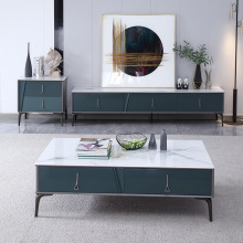 小户型客厅个性家用斗柜北欧极简岩板茶几电视柜组合轻奢收纳地柜