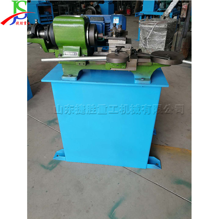 Máquina de sellado de tubos de acero de metal máquina de sellado de extremo de tubo de hierro muebles de acero cabeza plana cabeza redonda máquina de hilado de tubos de acero