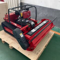 リモコン型ディーゼル芝刈り機大馬力知能登坂開荒草刈機一体機キャタピラー式
