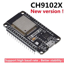 新版ESP32开发板 CH9102X WiFi+BT超低功耗双核ESP-32 ESP-32S