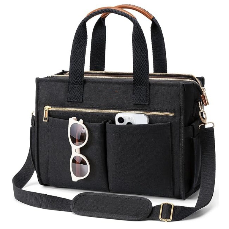 Spot Amazon Women's Large Canvas Handbag Laptop Crossbody Bag Mommy Bag Daily Bag Handbag Spot Amazon Women's Large Canvas Handbag Laptop Crossbody Bag Mommy Bag Daily Bag Handbag