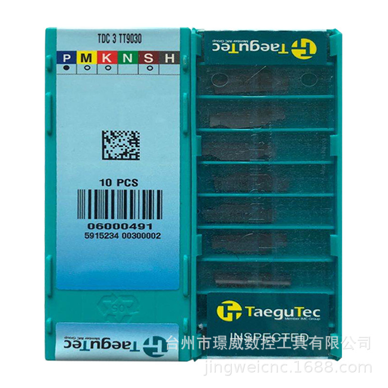 Taegutec特固克TDC3 TT9030/8020/7220/9080数控切槽刀片