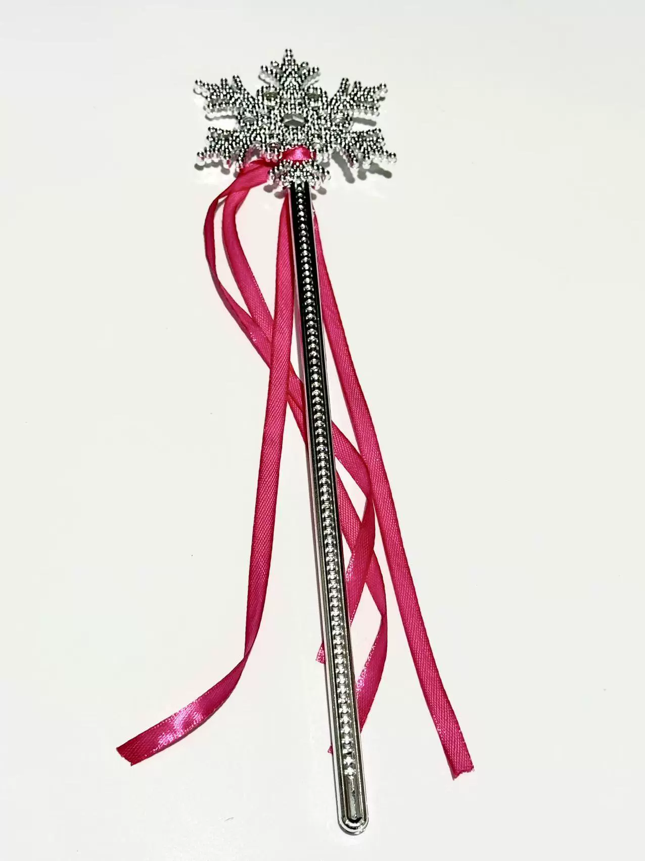Children's magic wand, accessory, with snowflakes, dress up