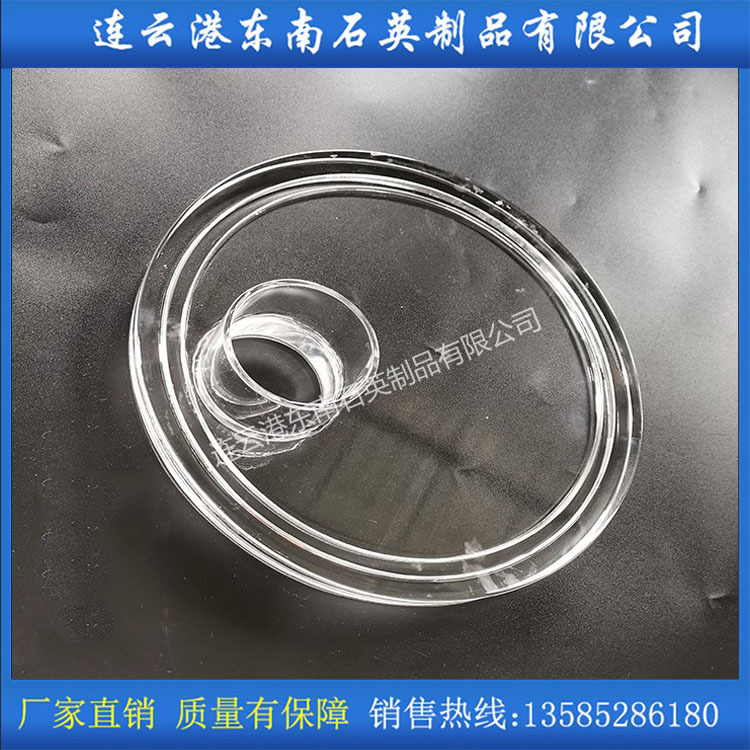 来图来样制作耐高温扩散炉 管式炉用石英仪器 带槽炉门 炉钩