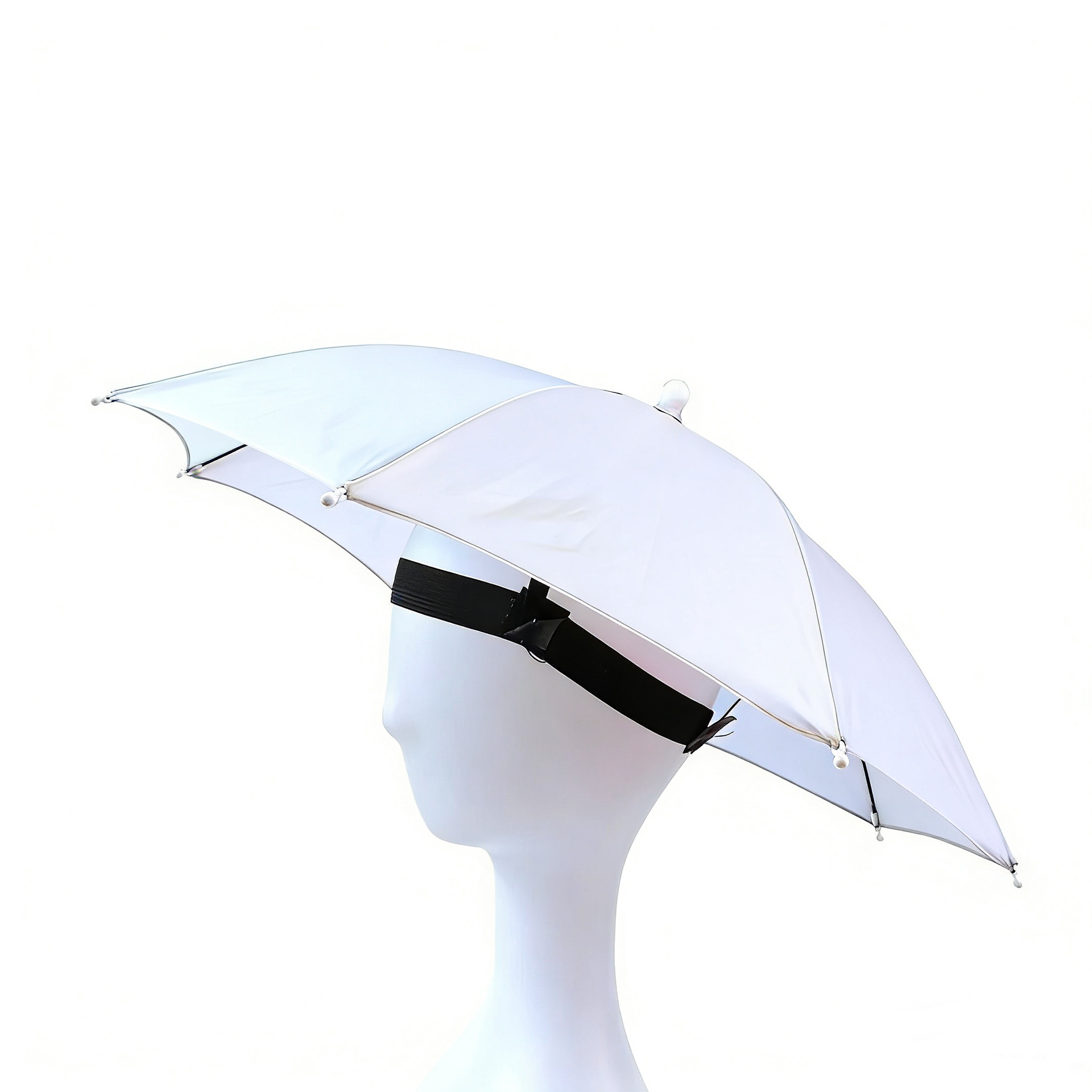Sombrero de protección solar paraguas 69 paraguas grande montado en la cabeza paraguas sombrero Arco Iris publicidad paraguas sombrero paraguas pesca sombrero