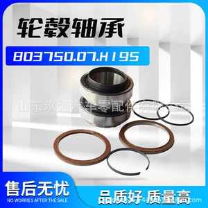 13T passenger bus rear wheel hub bearing unit with seals F-803750.07.H195 wheel hub bearing