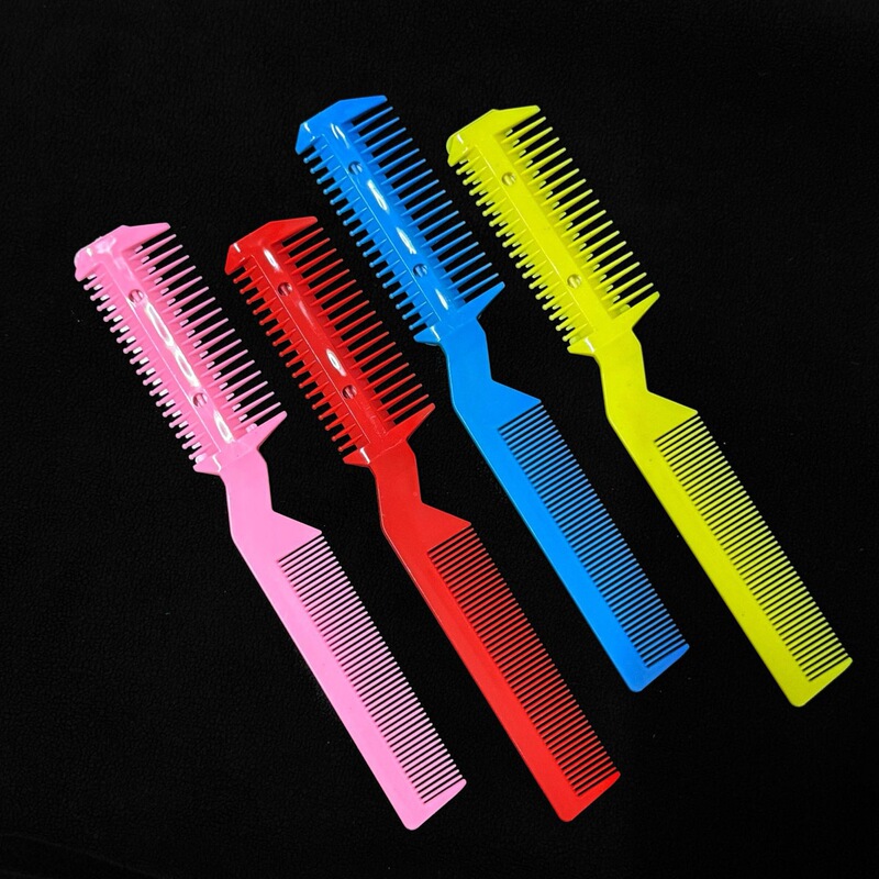 Double-Sided Hair Thinning Comb for Bangs, Home Hair Thinning Trimmer, Professional Multifunctional Hair Thinning Tool for Hair Salons