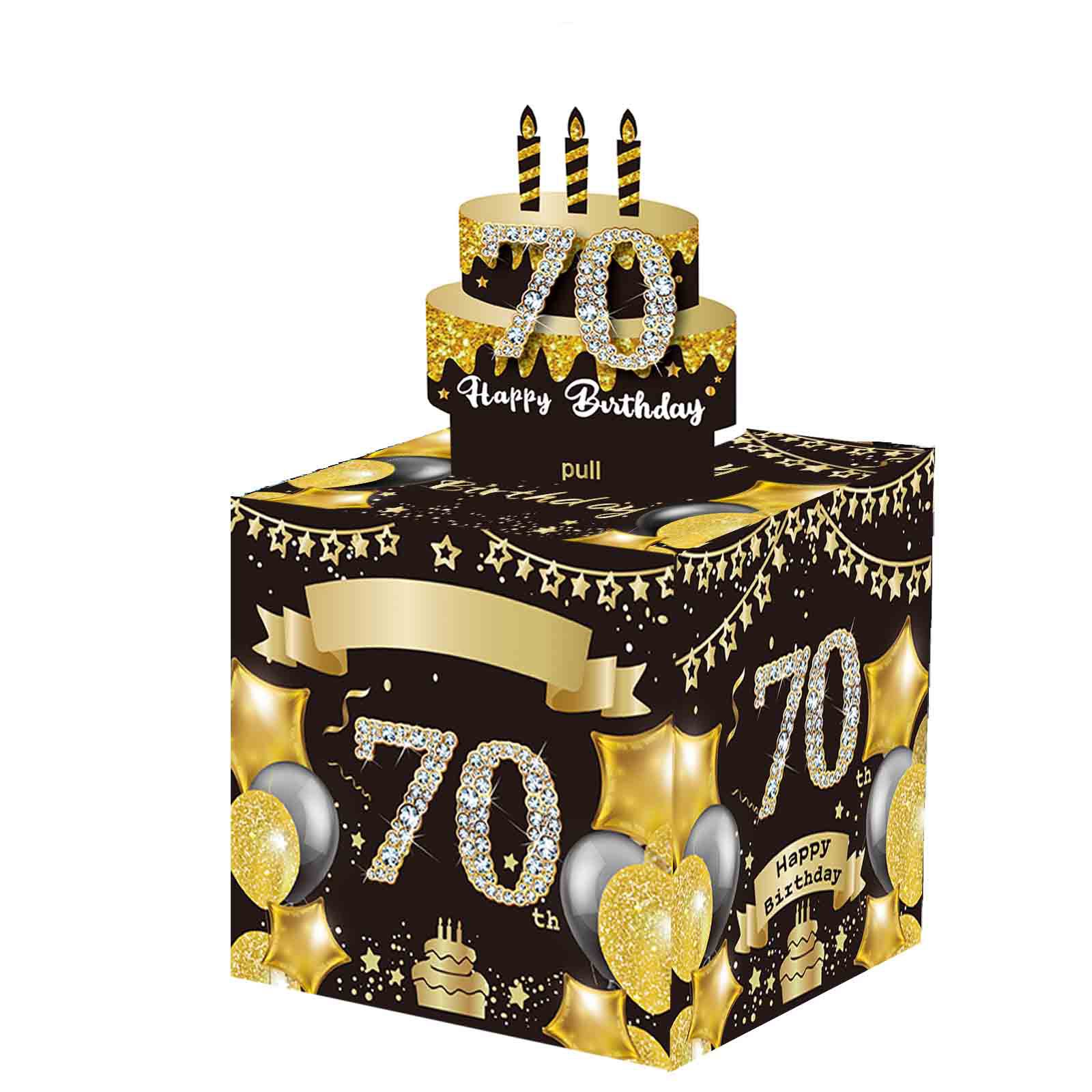 现货华丽黑金70岁（独家设计款）