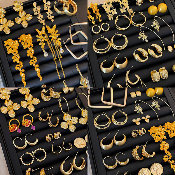 retro elegant earrings