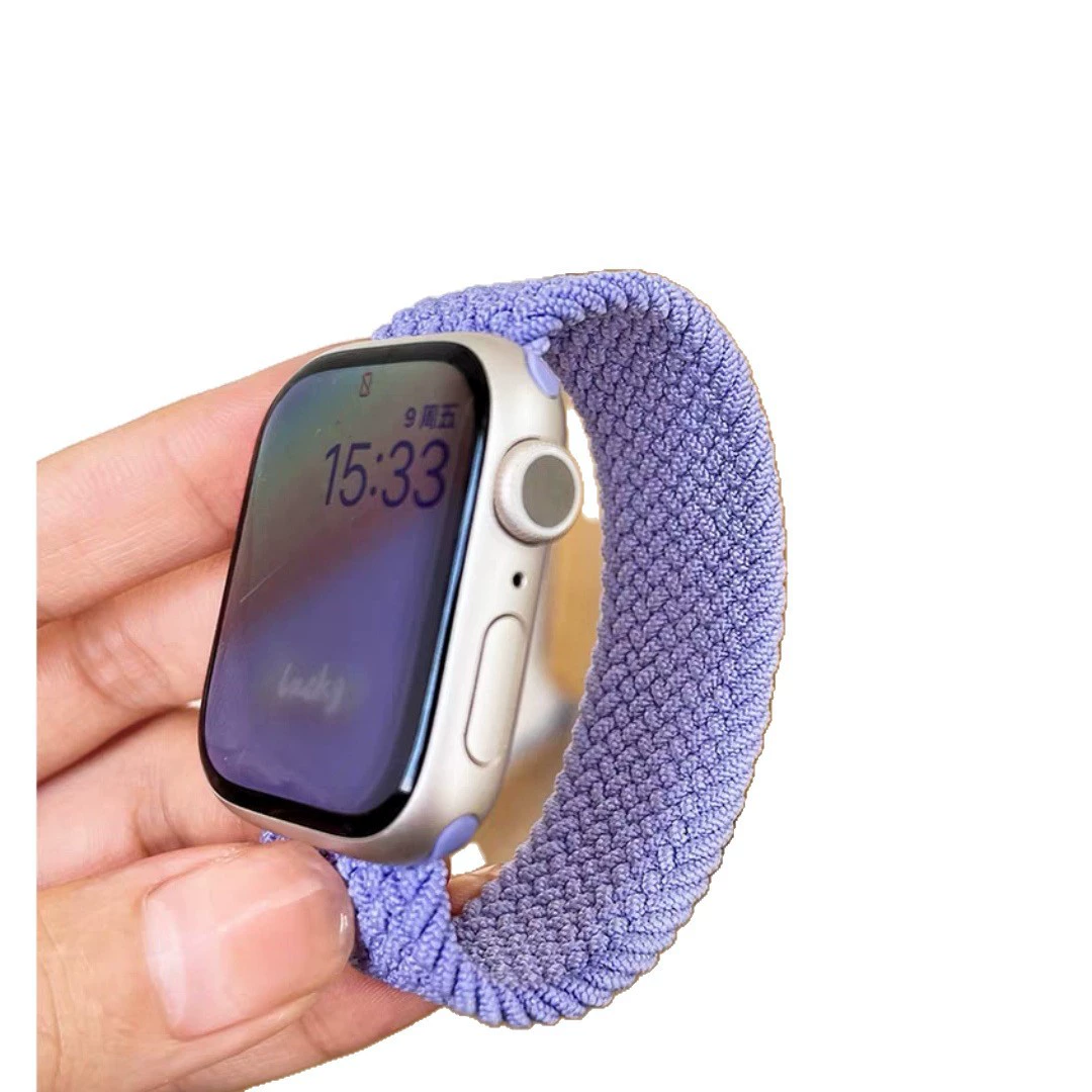 Подходит к iWatch 9876543 Apple 38/40/41/42S(10) мм однооборотный эластичный браслет