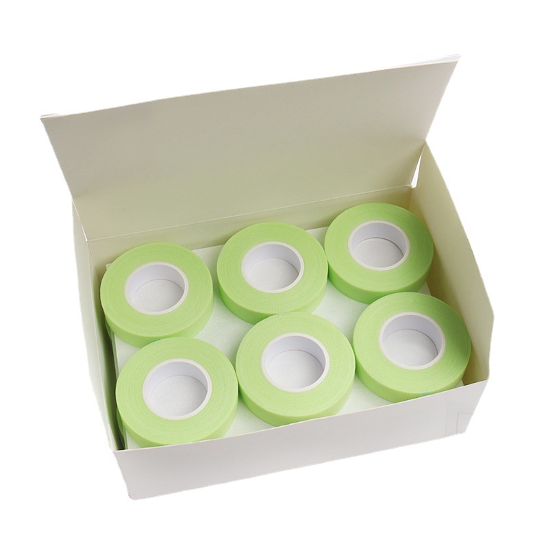 Injerto al por mayor pestañas cinta no tejida pestañas uñas belleza cinta no tejida transpirable lágrima fácil rasgar cinta