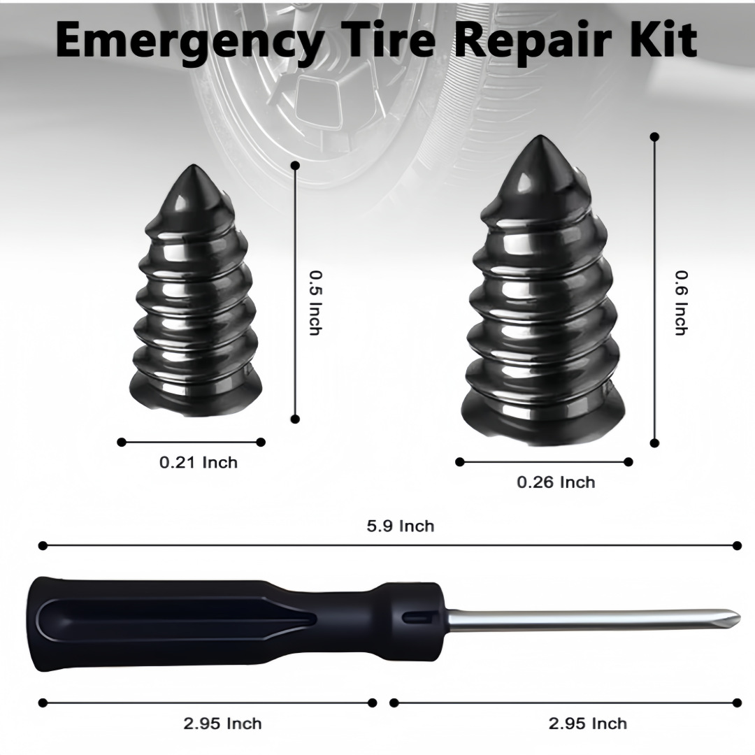 Cross-Border Best-Selling New Tire Repair Tool Set, Quick Repair of Vacuum Tire Punctures, Puncture Strip Tire Repair