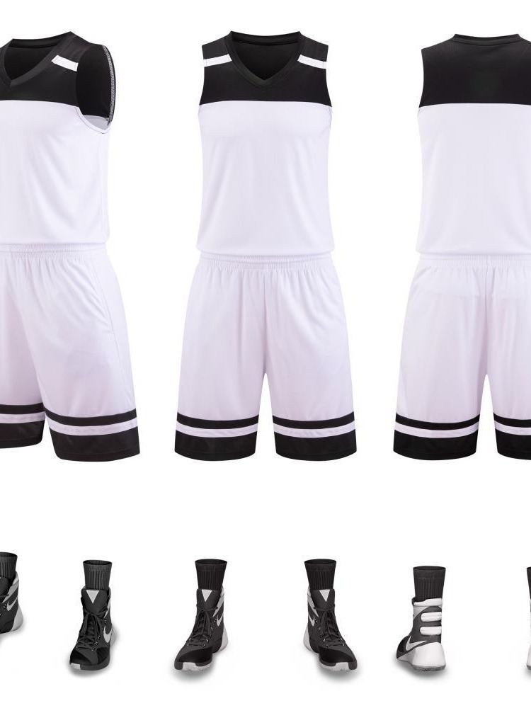 Hombres y mujeres juegos de equipo de entrenamiento de equipos de baloncesto ropa de adultos camisetas de ropa deportiva rápida secado A101