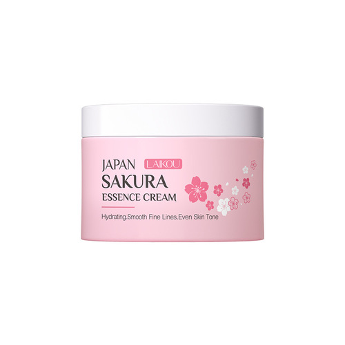 LAIKOU Sakura Cream Essence Moisturizing Facial Cream 25g Hydrating Nourishing Snow Cream Skincare Primer