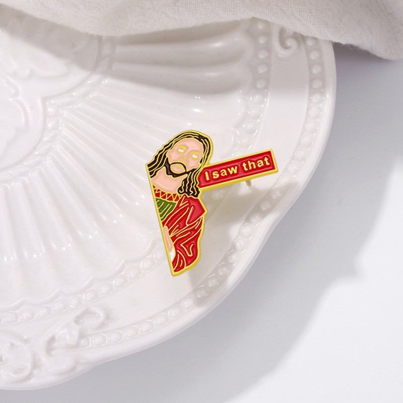 Fashion Style Fashion Pin Cartoon Character Alloy Plating Unisex Brooches
