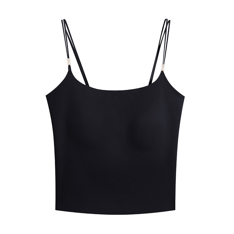Ropa interior para mujer primavera y verano estilo fino 10a antibacteriano sin anillo de acero correa de recolección transpirable sin costuras sujetador de base de color sólido sin costuras