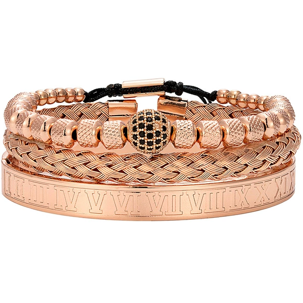 Golden, pink gold