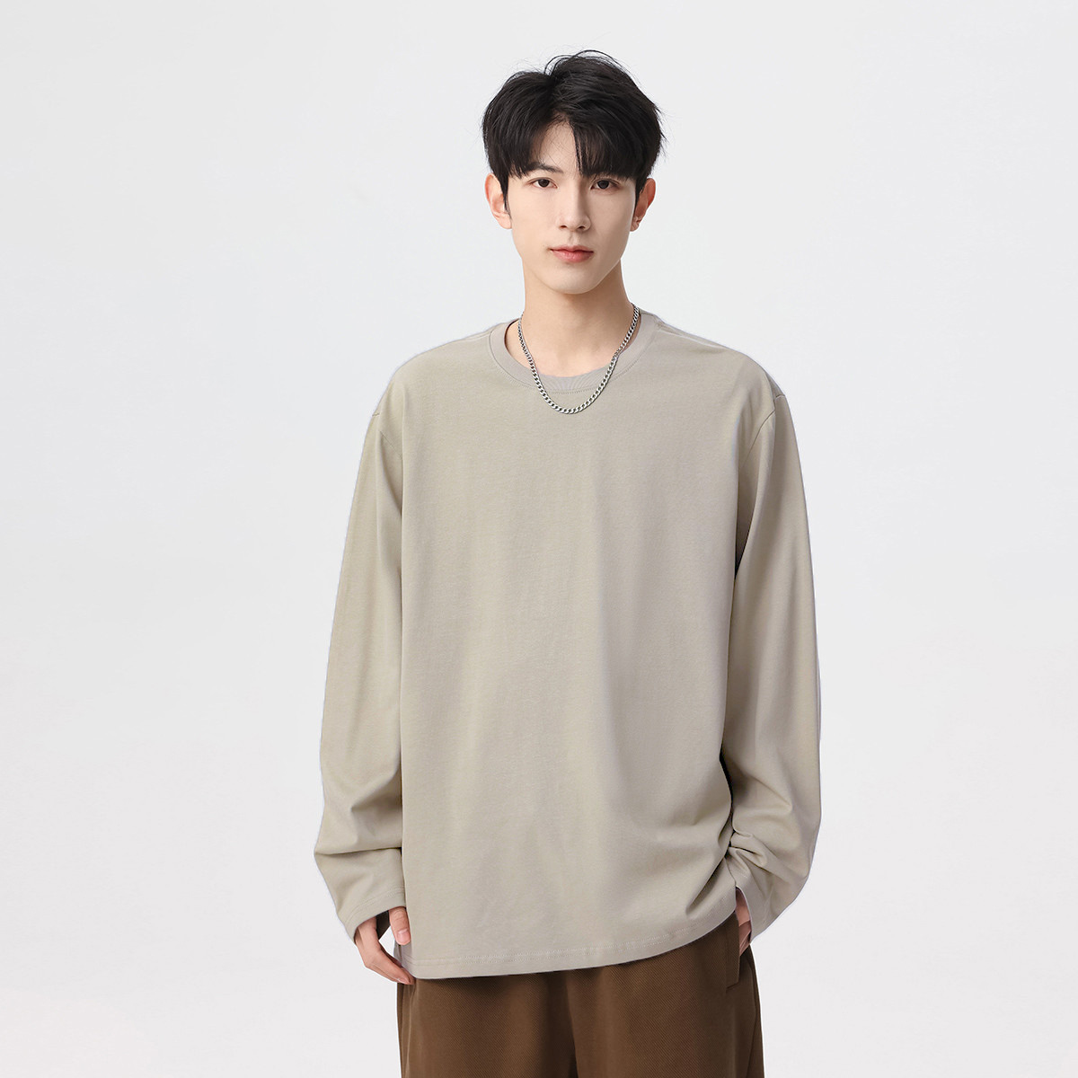 230g long sleeve seagull gray (regular sleeves)