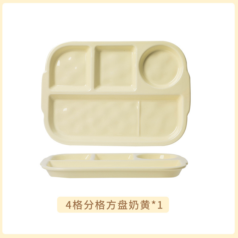 4칸 사각형 커스터드 플레이트(상자당 30개)