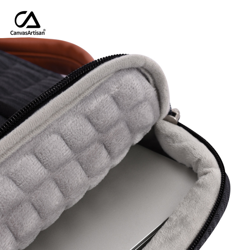 Canvasartisan negocio multifuncional portátil funda protectora Portátil Bolsa de forro de una pieza de entrega