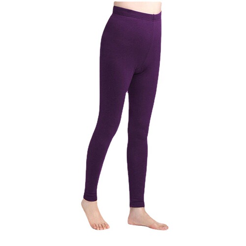 Women's Autumn/Winter Warm Thigh-high Leggings, Fleece-lined and Thick, for Middle-aged and Elderly Women, Cotton Wool Pants