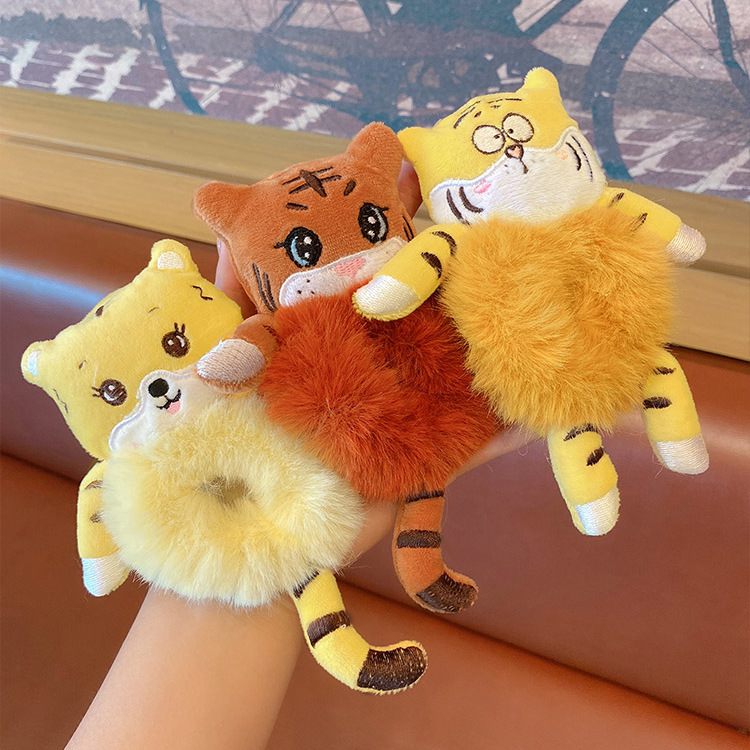 Plush hair rope