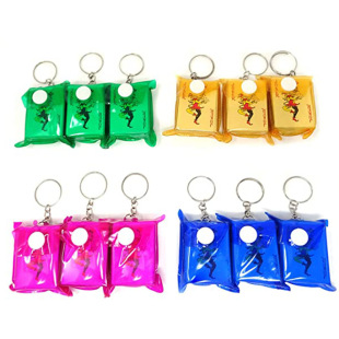 Cross-border explosions mini poker key chain pendant simulation poker key chain wholesale entertainment gifts