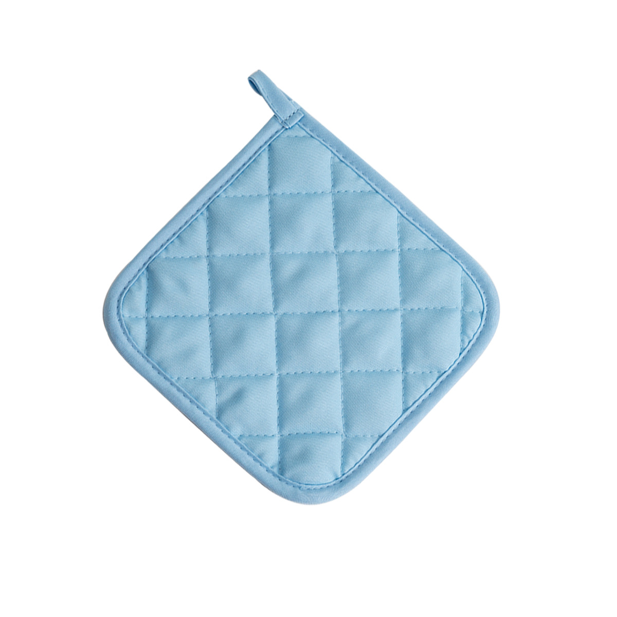 Tela doméstica diaria almohadilla de aislamiento térmico almohadilla de comedor de doble cara estofado de color sólido lavable almohadilla de taza anti-slip personalizada image 17