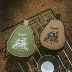 戶外雪拉碗包雪拉杯收納袋大容量露營手提包牛津布防水餐具收納包