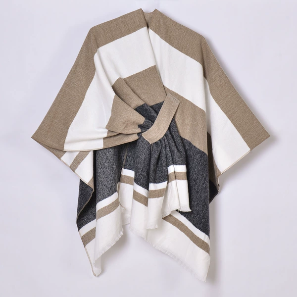 Cross -band strap black khaki