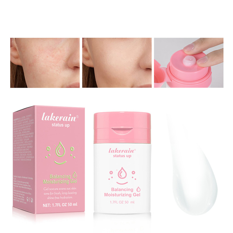 Cross-Border Lakerain Bubble Balancing Essence Milk Moisturizing Skin Gel Oily Skin Facial Hydrating Oil Control Cream Cross-Border Lakerain Bubble Balancing Essence Milk Moisturizing Skin Gel Oily Skin Facial Hydrating Oil Control Cream