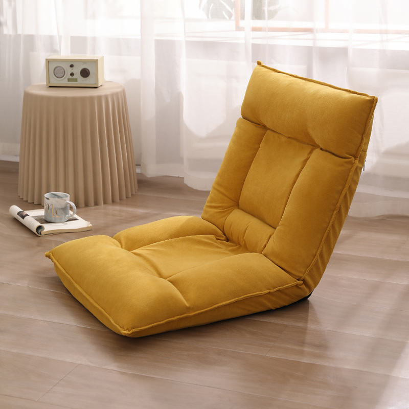 Lazy sofa tatami bedroom bay window bed backrest chair, foldable Japanese single person small sofa, reclining seat cushion
