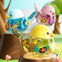 Cross-border water bird whistle infant and toddler toy bird call baby whistle with water for blowing sound training musical instrument