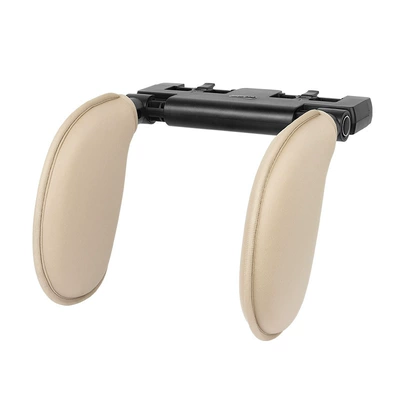 Headrest – upgraded car headrest with hook - a05-cloth-style-beige