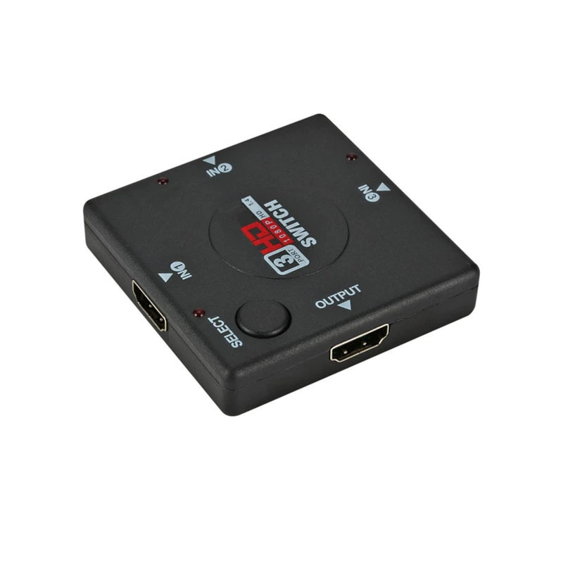 HDTV тройной разъем один хвост 4K переключатель hdmi три в одном выходе дисплей компьютер высокий дефицит