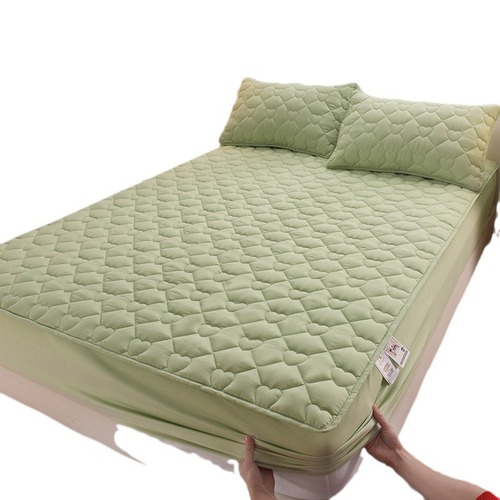 2024 New Waterproof Mattress Protector Waterproof Mattress Pad with Quilted Filling Anti-slip Bed Cover Bedroom Set