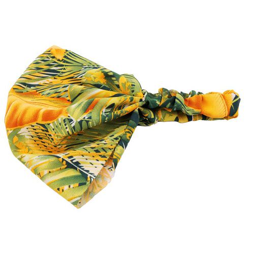 Amazon New Wide-African Hair Band Leopard Print False Hair Band Cross-Border False Hair Gift Scarf