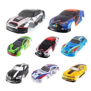RC��܇�⚤��ɫ����܇��195/190mm��PVC�w���1/10RCِ܇ Ư��܇