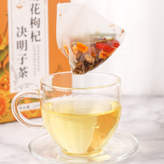 Manufacturer wholesale chrysanthemum, wolfberry, cassia seed tea, honeysuckle triangle bag, tea bag, licorice health tea, hair replacement