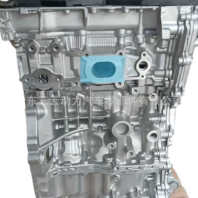 three-cylinder engine, Engine assembly