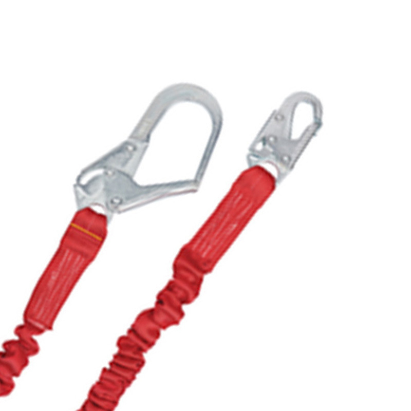 3M 1340121 tipo telescópico longitud de la cuerda de conexión de seguridad 1,8 m de amortiguación incorporada pinza de bloqueo automático