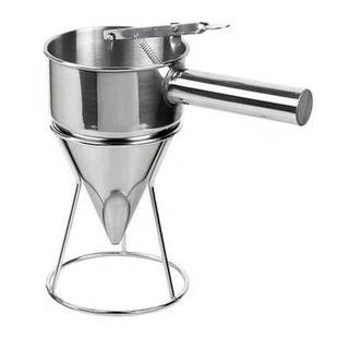 Wholesale Octopus Balls Tool Stainless Steel Fish Ball Funnel/octopus Funnel/conical Funnel/with Funnel