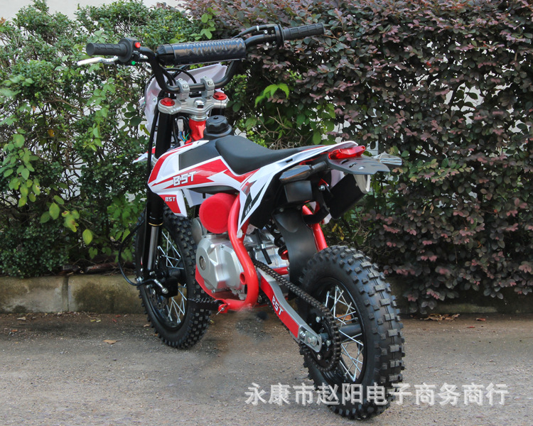 50Cc Two-Wheeled Competitive Off-Road Motorcycle, Fuel-Powered Mini Bike for Kids, Small Jump Competition Venue Bike