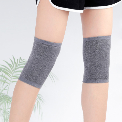 Cashmere knee pads to keep old cold legs warm for men and women, lacquered joint knee pads to prevent cold summer air-conditioned rooms, thin, traceless and short styles