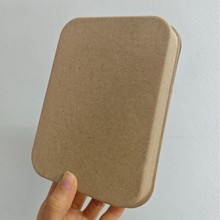 环保可降解牛皮纸盒首饰盒包装配件日用品现货戒指项链手工皂纸塑