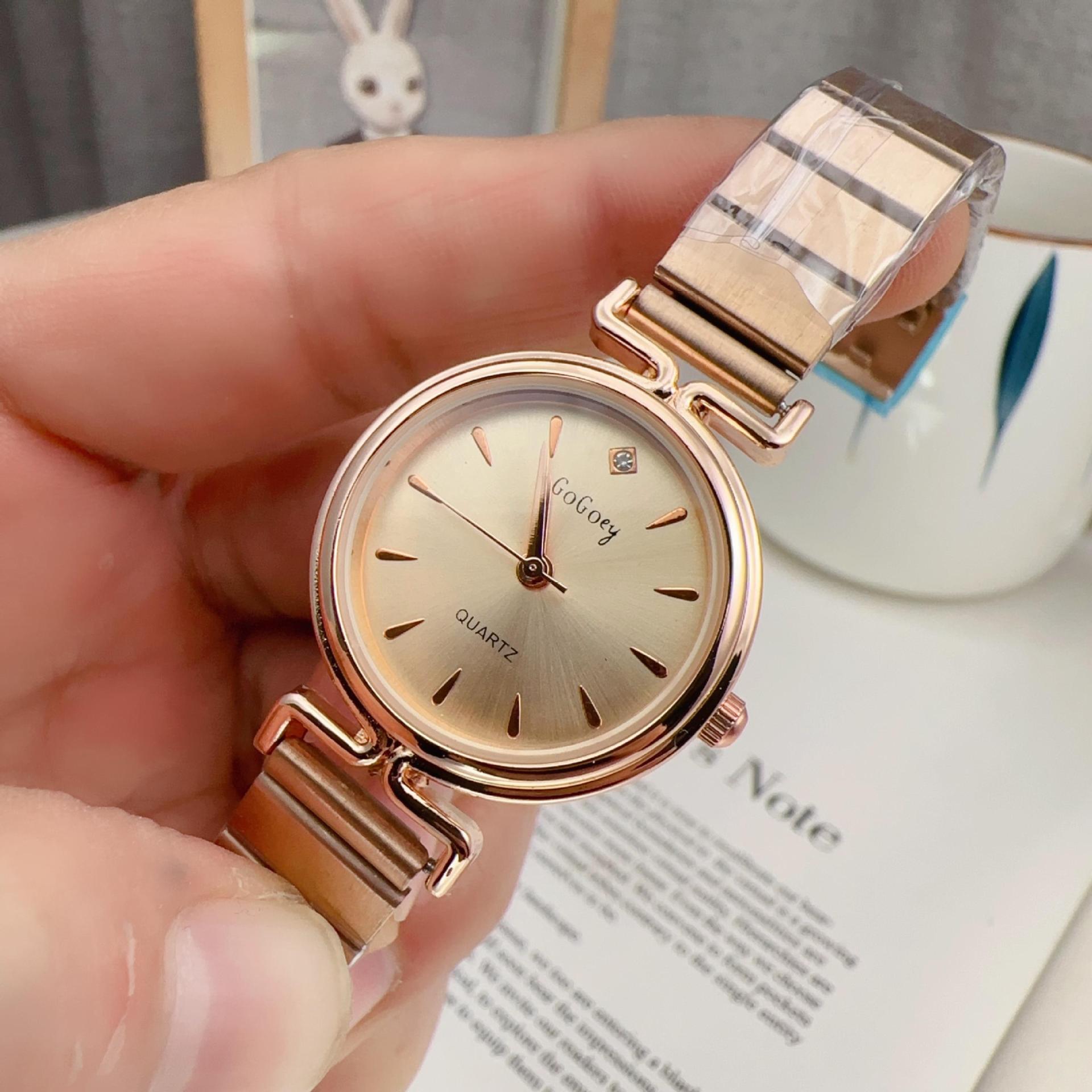 50g Weight Ordinary Glass Mirror Material Alloy Strap Material Watch Classification Pointer Display Type Single Folding Buckle Buckle Style Round Dial Shape Holiday, Street Occasion Quartz Movement Solid Color Pattern All Seasons Season Women's Gender Simple Style, Classic Style Style Simple Style Classic Style Solid Color Single Folding Buckle Quartz Watch 3