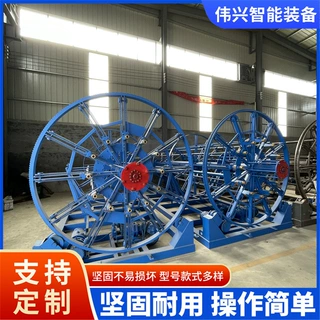 定制自动焊钢筋笼滚焊机水泥管钢筋笼缠绕成型机全自动钢筋绕笼机